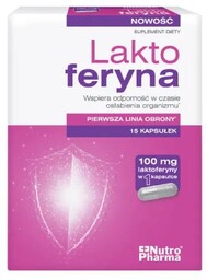 NutroPharma Laktoferyna, 15 kaps.