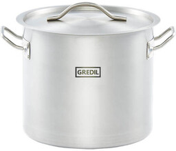 Gredil Garnek wysoki z pokrywka 9 L, Ø240