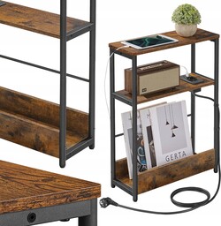 Szafka Nocna Stolik Nocny Do Sypialni Loft 48X58X18