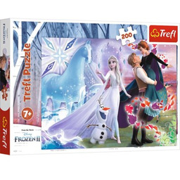 TREFL Puzzle Disney Kraina Lodu Magiczny świat sióstr