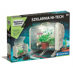 Clementoni Szklarnia High-Tech Naukowa Zabawa Zestaw Botaniczny LCD