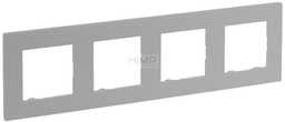 Niloe Step - Ramka Poczwórna - Aluminium Legrand