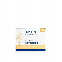 Lumene KLASSIKKO, Przeciwzmarszczkowy krem rewitalizujący na noc 50+,