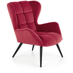 Fotel wypoczynkowy tyrion bordowy halmar