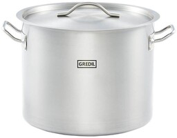 Gredil Garnek wysoki z pokrywka 20,9 L, Ø320