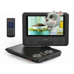 Yoton Przenośny Odtwarzacz DVD z Obrotowym Ekranem 7,5"