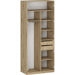FLEX system szaf modułowych - KORPUS K5 dąb