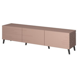 CAMA MEBLE Szafka RTV Nova Różowy