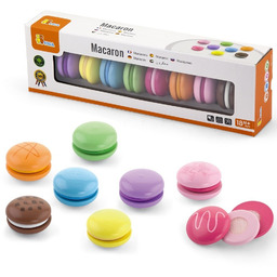 Viga Toys VIGA Drewniane Ciastka Kolorowe Ciasteczka Zestaw