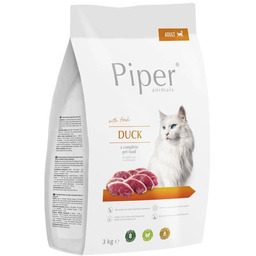 DOLINA NOTECI Piper Animals z kaczką dla kotów