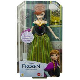 Disney Frozen Śpiewająca Anna, Lalka, Interaktywna zabawka,