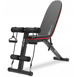 Składana ławka treningowa pod sztangę Hop Sport regulowana