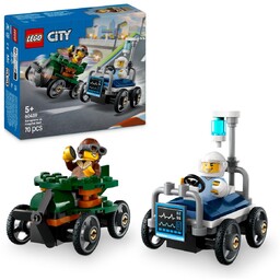 LEGO City 60459 KLOCKI Pakiet wyścigowy Samolot vs