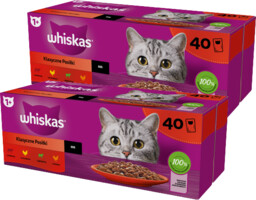 WHISKAS Adult saszetki 80 x 85 g Klasyczne