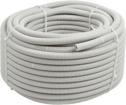 Rura Peszel Karbowana 40mm Szara Z Pilotem 25M