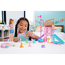 MATTEL Barbie Plac zabaw piesków + Stacie Zestaw