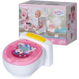 Zapf 828373-116720 Baby Born Bath Poo-Poo Toilet 43Cm