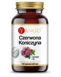 Czerwona koniczyna ekstrakt 10:1 90 kaps Yango