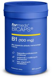 ForMeds Bicaps B1, witamina B1 100 mg, 60