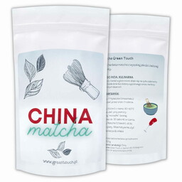 Matcha sproszkowana zielona herbata (Torebka 100 g, Pakowanie