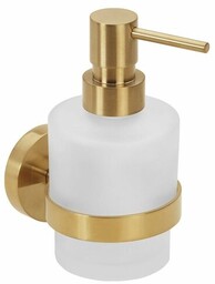 Sapho XR103GB X-Round Gold dozownik mydła 200 ml,