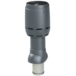 VILPE Kominek wentylacyjny izolowany FLOW 125P/IS/500 Szary