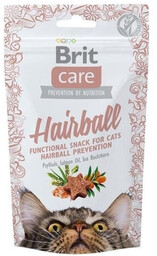 Brit Care Cat Snack Hairball 50 g -