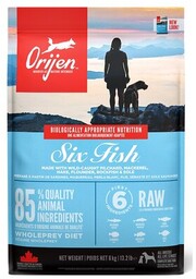ORIJEN Karma dla psa Six Fish Ryba 6