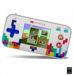 Mini Konsola Retro 200 Gier My Arcade Tetris