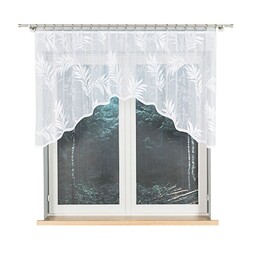 Markizeta Firana żakardowa gotowa 250x100 001 biała Kaja