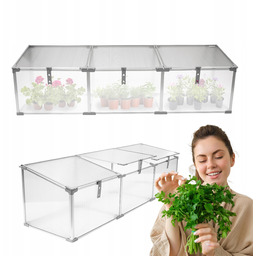 Mini Szklarnia 180 CM Inspekt Rozsadnik Z Poliwęglanu