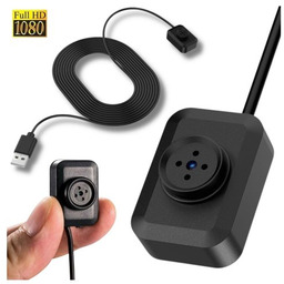 Ukryta Kamera USB FHD w Guziku, Niewidoczna Ochrona,