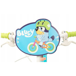 TOIMSA Rower dziecięcy Bluey 12" Błękitno-limonkowy