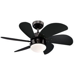 Wentylator sufitowy Westinghouse TURBO SWIRL CZARNY