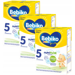 Bebiko Junior NutriFlor formuła na bazie mleka
