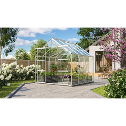 szklarnia VITAVIA URANUS 6700 szkło 3 mm srebrna