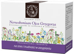 Nerwobonisan Ojca Grzegorza, mieszanka ziołowa do zaparzania, 25
