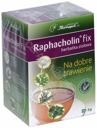 Raphacholin Fix herbatka ziołowa, 20 saszetek