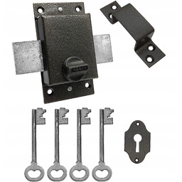 zamek nawierzchniowy zasuwa drzwiowa Warecka W-3