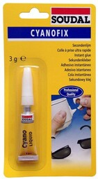Soudal klej cyjanoakrylowy 84A 3g