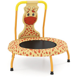Trampolina z uchwytem dla dzieci Trampolina dziecięca żyrafa
