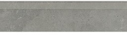 Gres szkliwiony stopnica CANDY grey mat rect 29,8x119,8