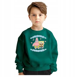 Bluza Dziecięca Młodzieżowa Spongebob Kanciastoporty 104