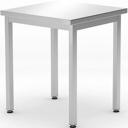 Stół blat roboczy do kuchni centralny stalowy Budget