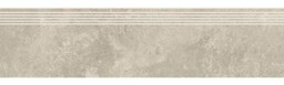 Gres szkliwiony stopnica CANDY cream mat rect 29,8x119,8
