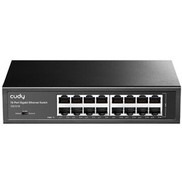 CUDY Switch GS-1016 Gigabit Ethernet, 16 portów Zyskaj