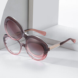 Stylion 2w1 Okulary damskie do komputera + nakładka