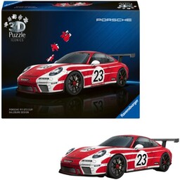 RAVENSBURGER Puzzle 3D Iconics Porsche 911 GT3 Cup