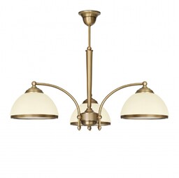 Żyrandol mosiężny potrójny YR-S3E