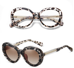 Stylion 2w1 Okulary damskie do komputera + nakładka